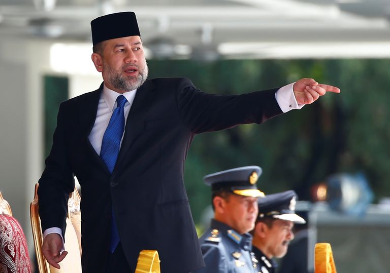 Malaisia ekskuningas Muhammad V 2017. aastal.