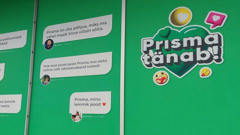 KLÕPSUD ⟩ Prisma tänab oma kliente armsal viisil