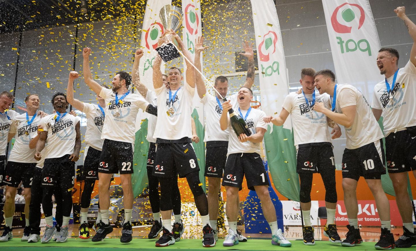 Eesti meistri tiitli võitmine sillutas Pärnu Sadama korvpalliklubile tee FIBA meistrite liigasse.