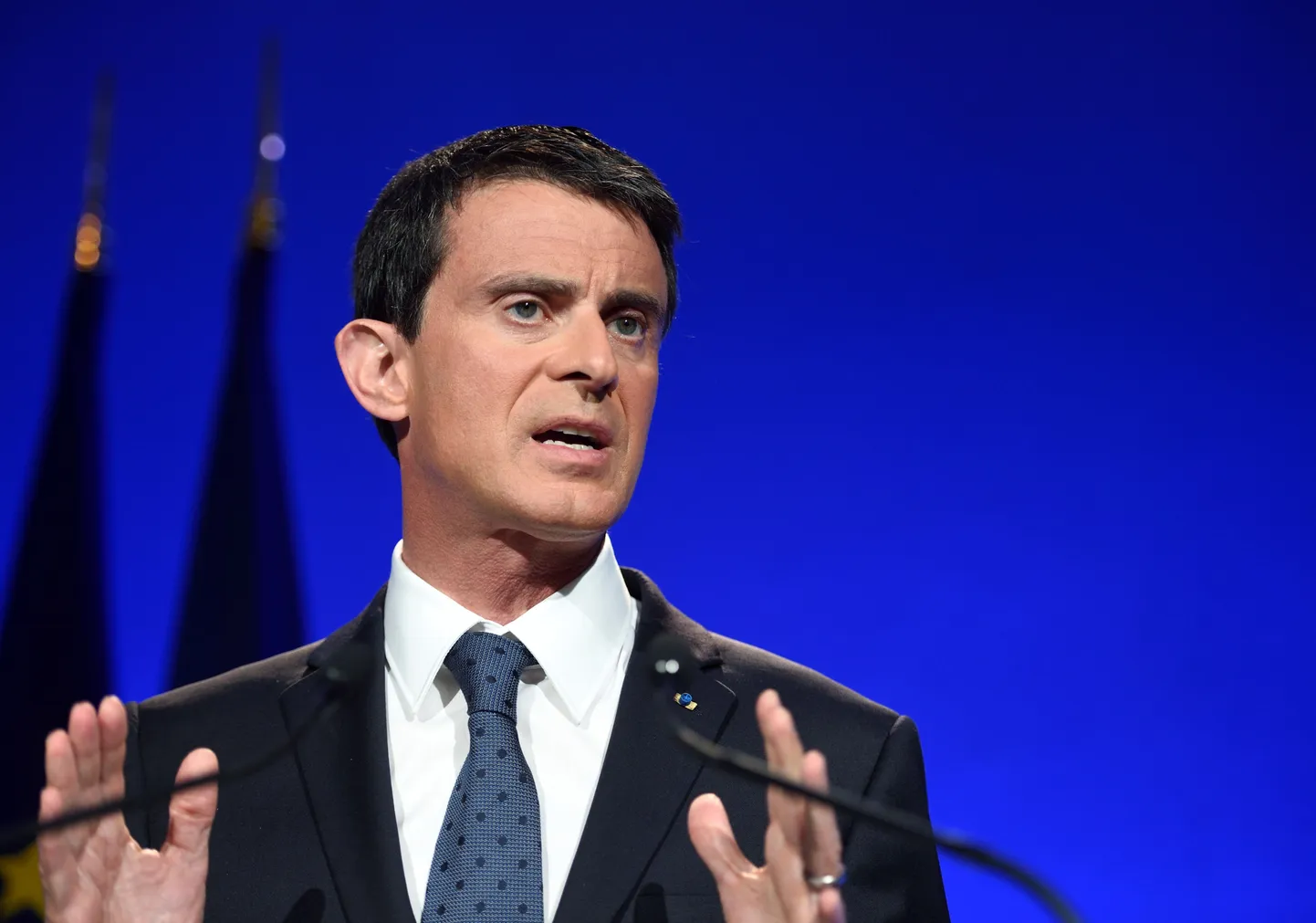 Prantsuse peaminister Manuel Valls.