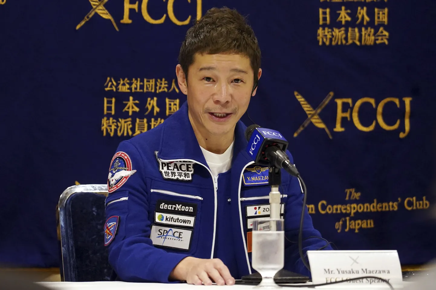 Jaapani miljardärist kosmoseturist Yusaku Maezawa.