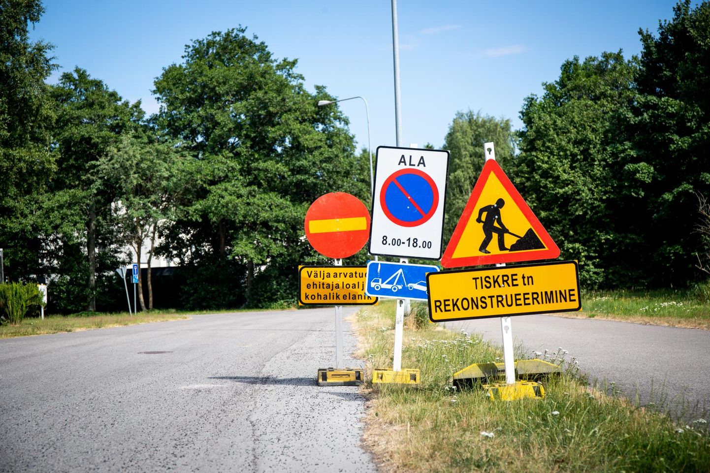 Alates eilsest on võõrastel Tiskre teele sissesõit keelatud ning kohe algab tänava rekonstrueerimine. 
