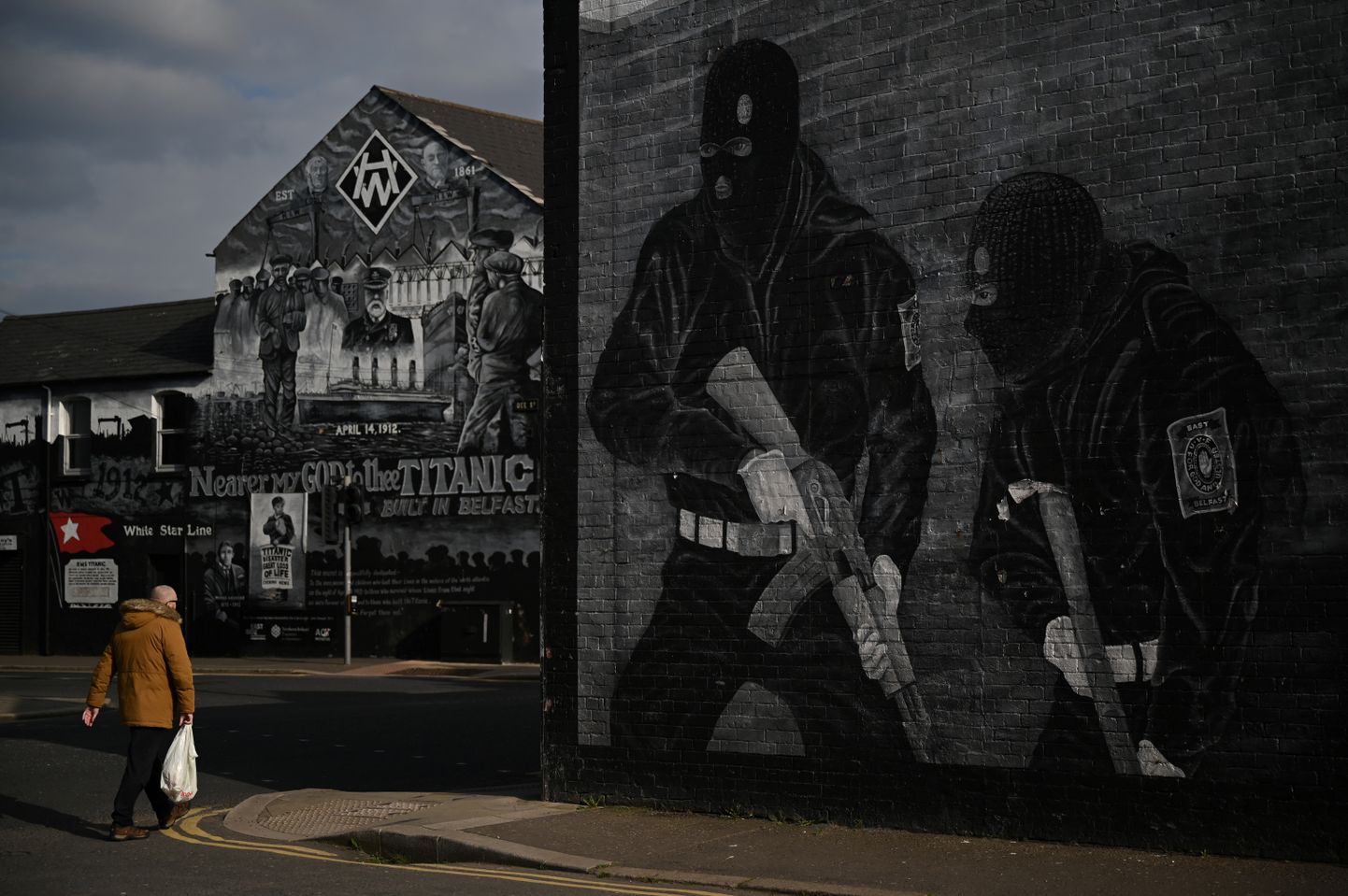 Seinamaalingud Belfastis.