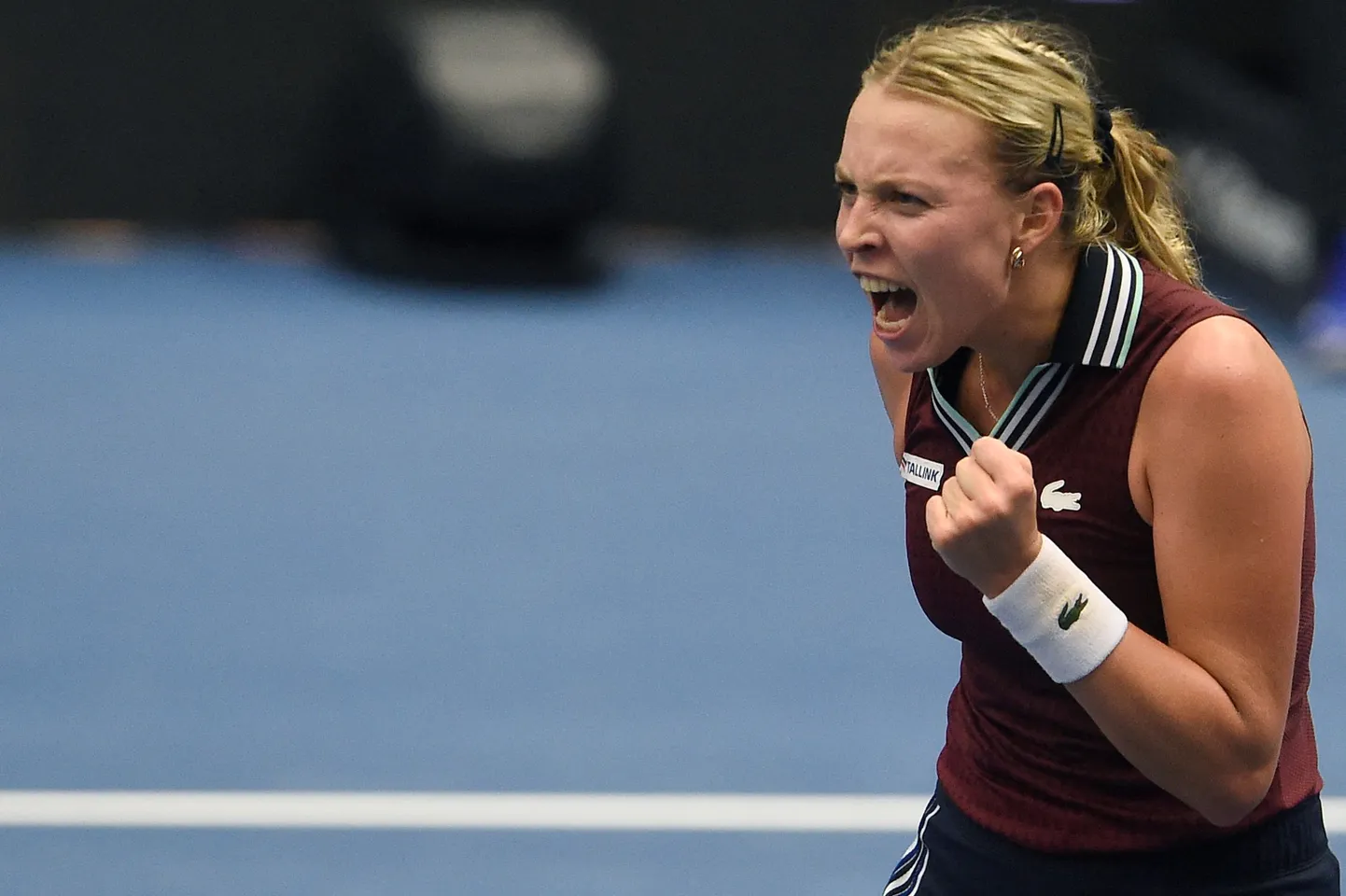 Tennisist Anett Kontaveit on väga heas hoos.