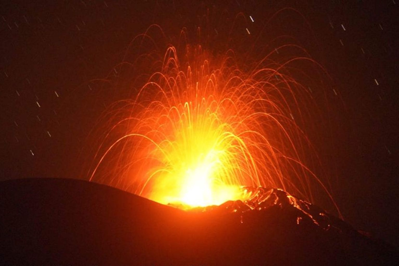 Levatolo vulkāns. Ilustratīvs foto
