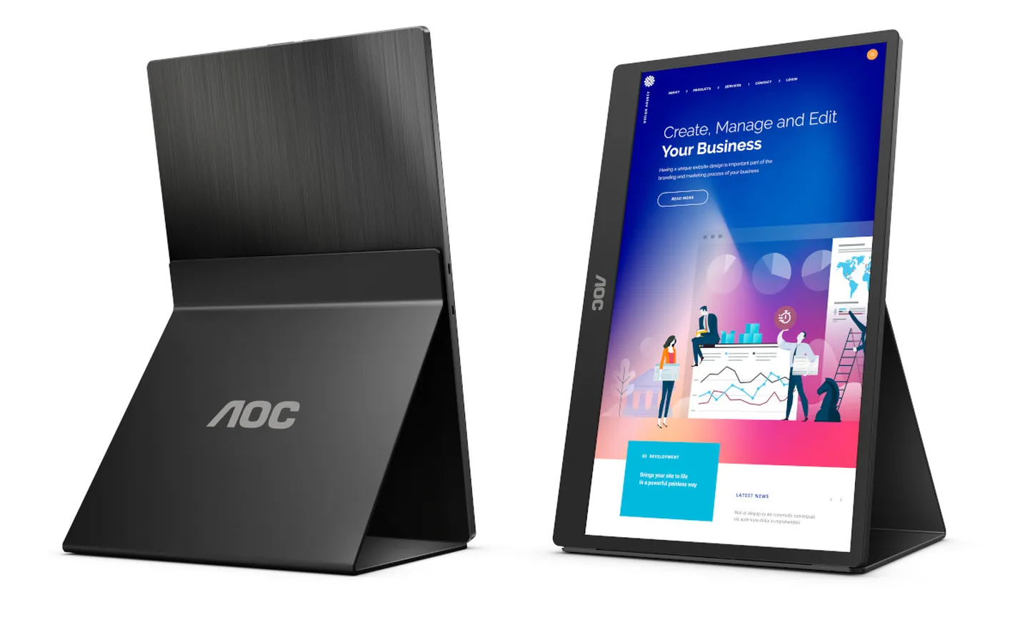 AOC 16T2 kaasaskantav monitor.
