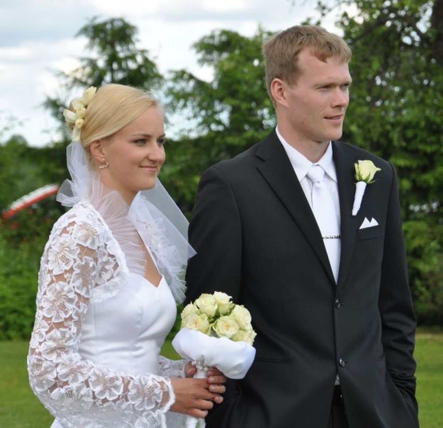 Maarja ja Raimo Pajusalu abiellusid 2009. aasta suvel.