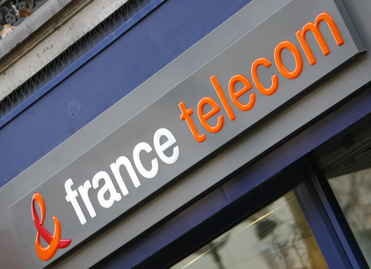 France Telecomi logo Pariisis.