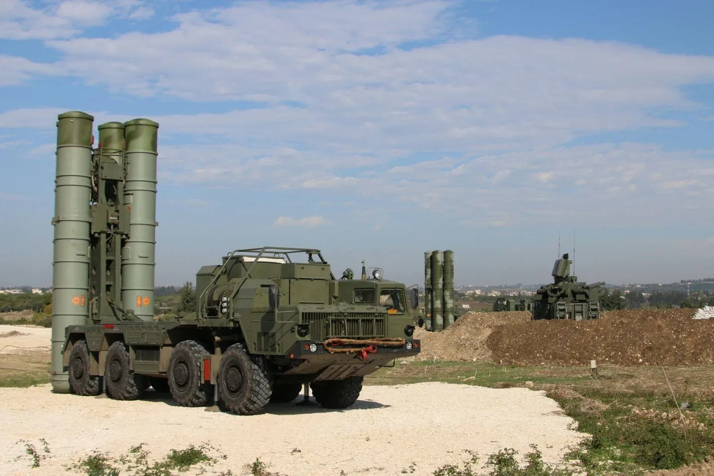 S-400 süsteem Süürias.