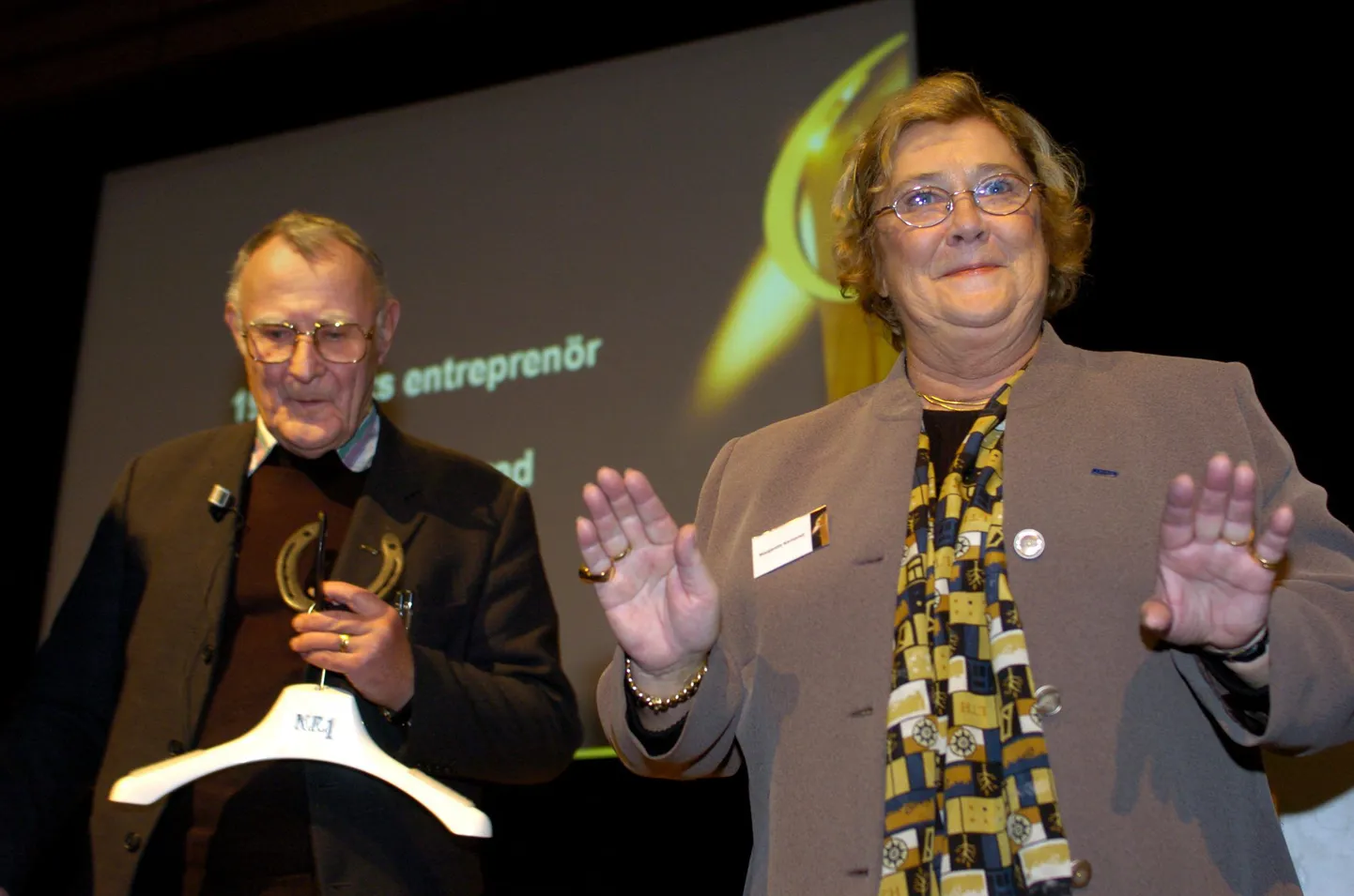 Ingvar Kamprad  ja ta naine Margaretha Kamprad