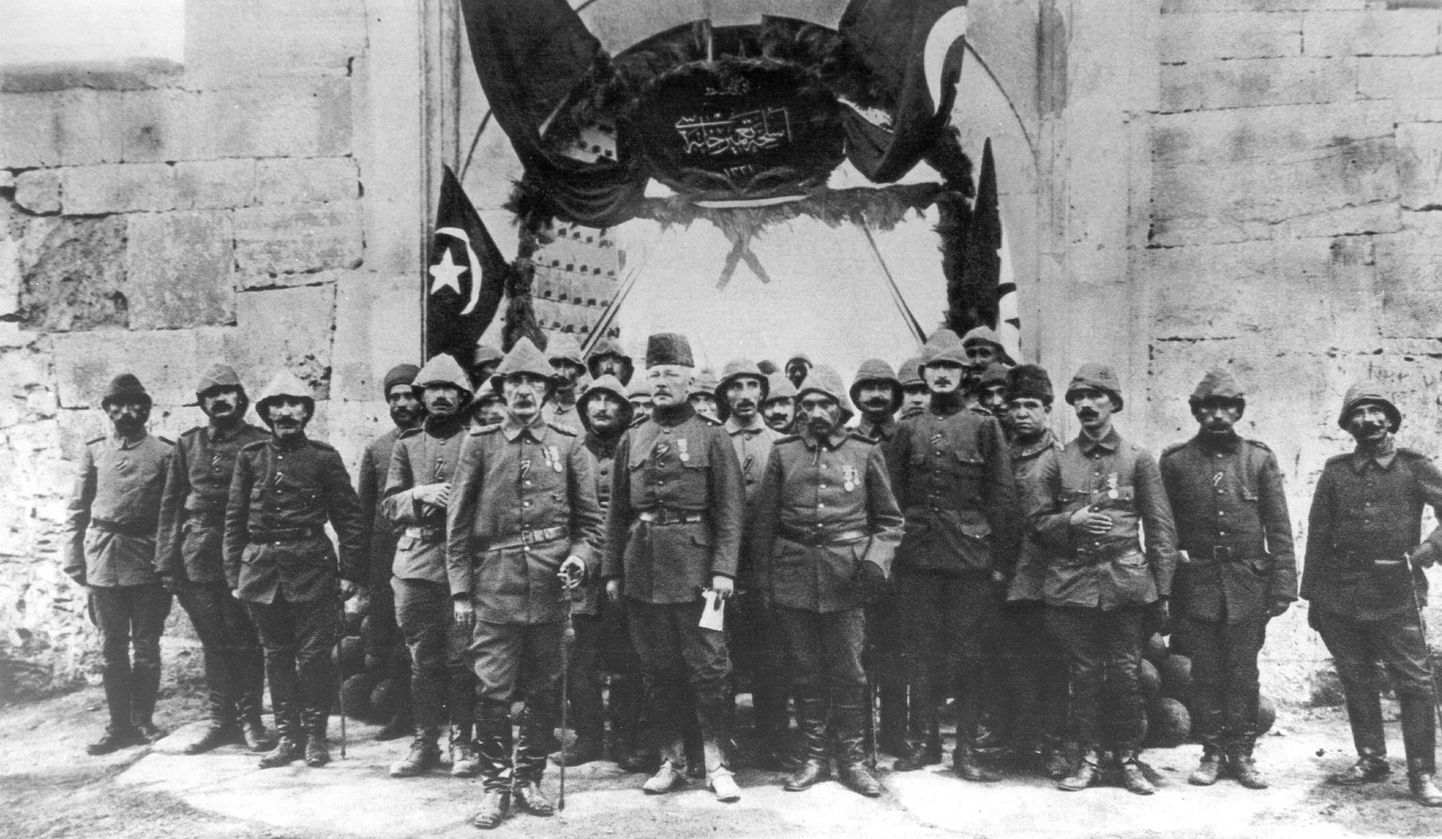 Saksa ja Türgi sõdurid Esimese maailmasõja ajal.