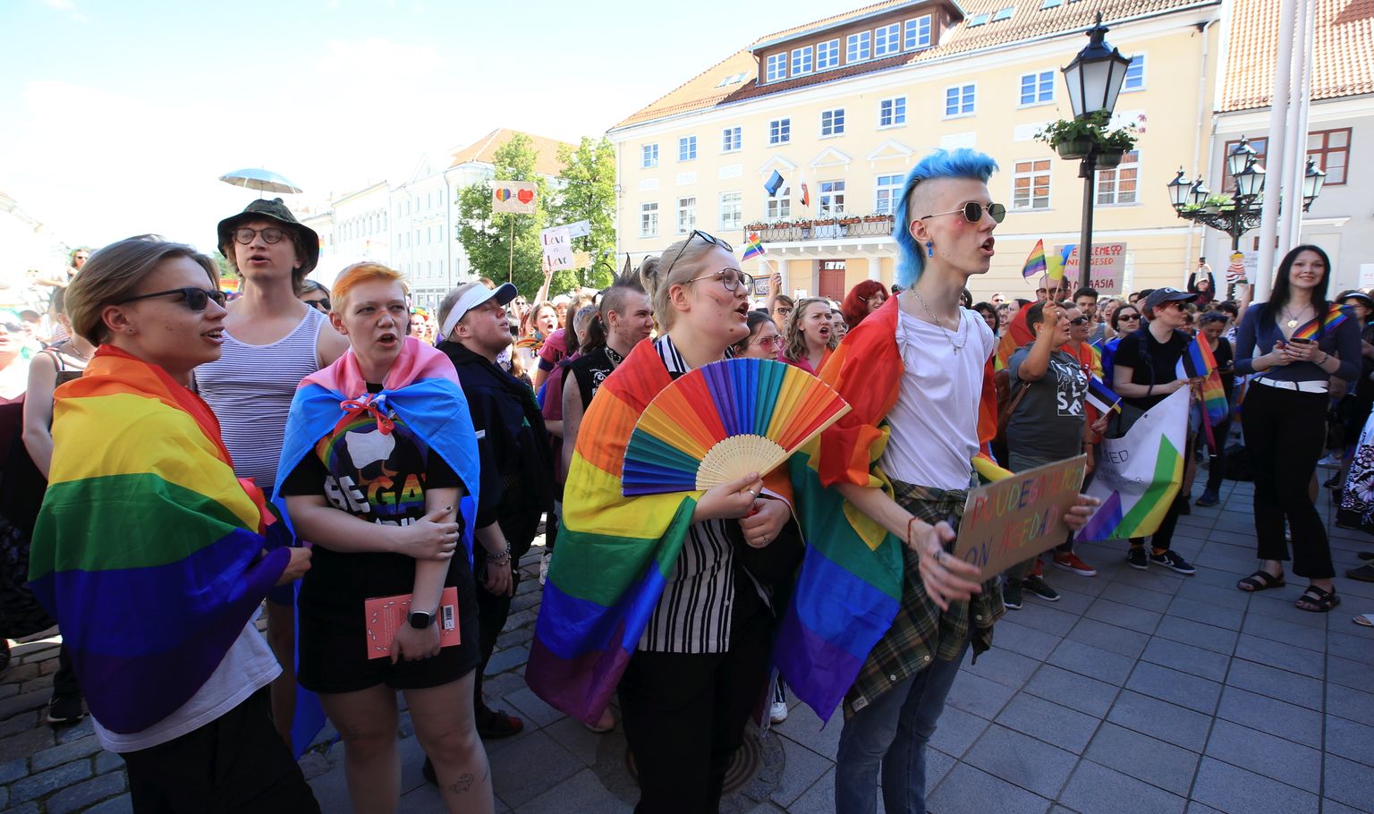 Aasta tagasi toimus Tartu tänavatel rongkäik LGBT+ kogukonna õiguste kaitseks.