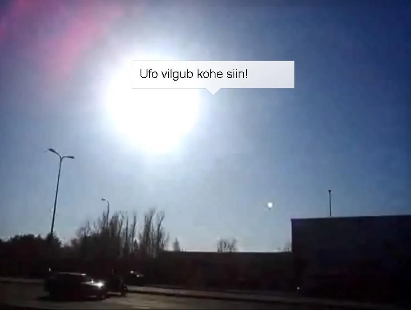 Järvevana teel nähti UFO-t!
