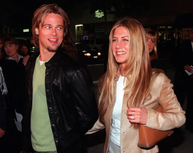 Näitlejad Brad Pitt ja Jennifer Aniston 2000. aastal.