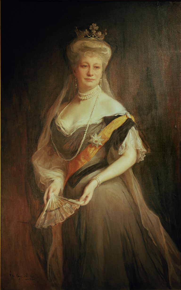 Saksamaa viimane keisrinna Augusta Victoria maalil