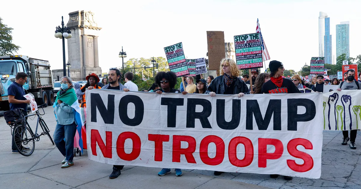 Trump andis loa sadade rahvuskaardi sõdurite saatmiseks Chicagosse
