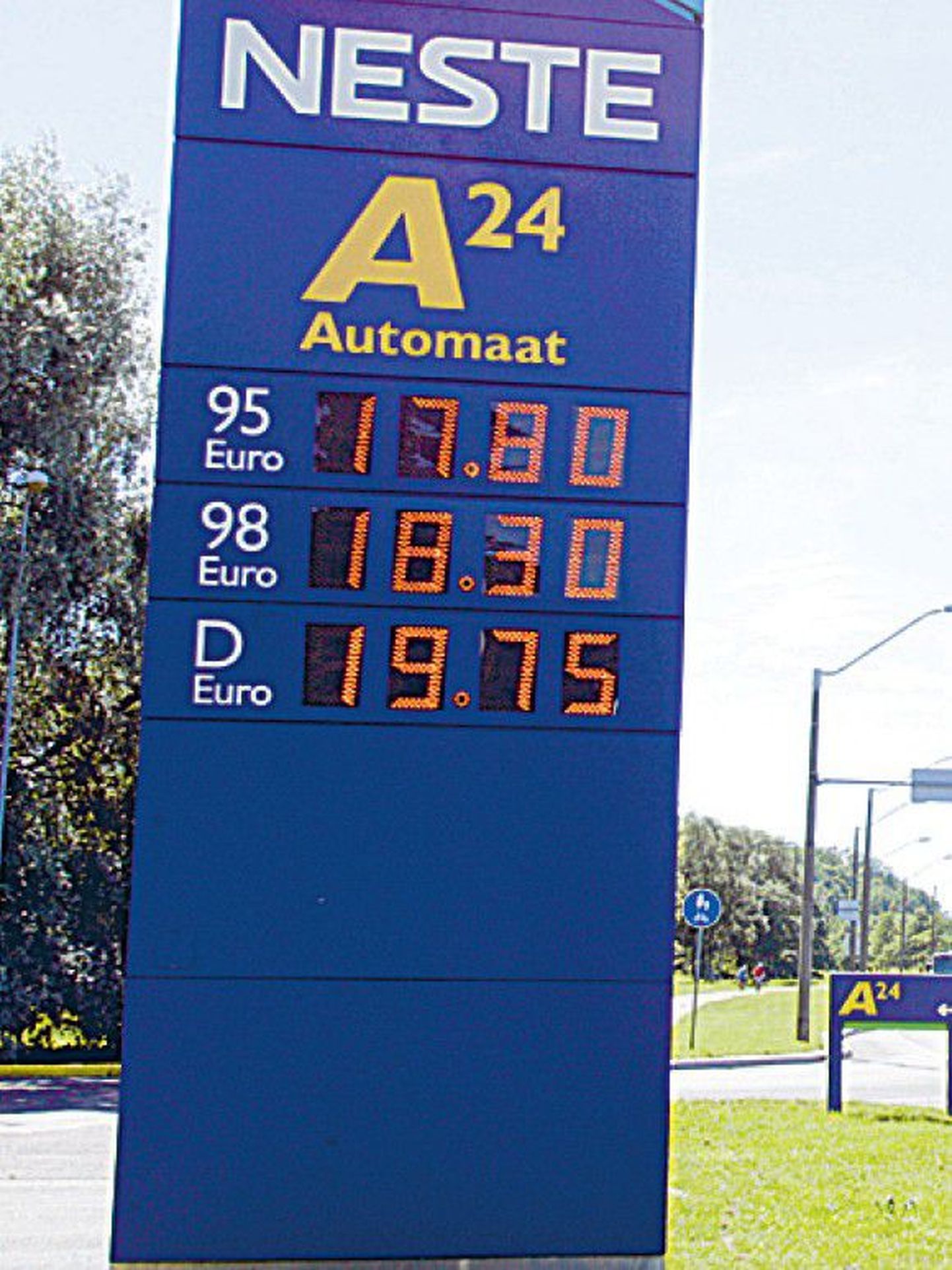 Neste oli eile esimene, kes bensiini hinda 50 senti alandas.