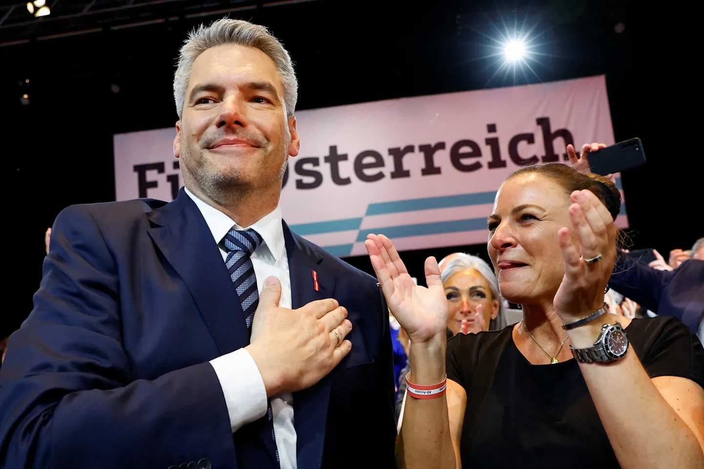 Austrijas kanclers Karls Nēhammers