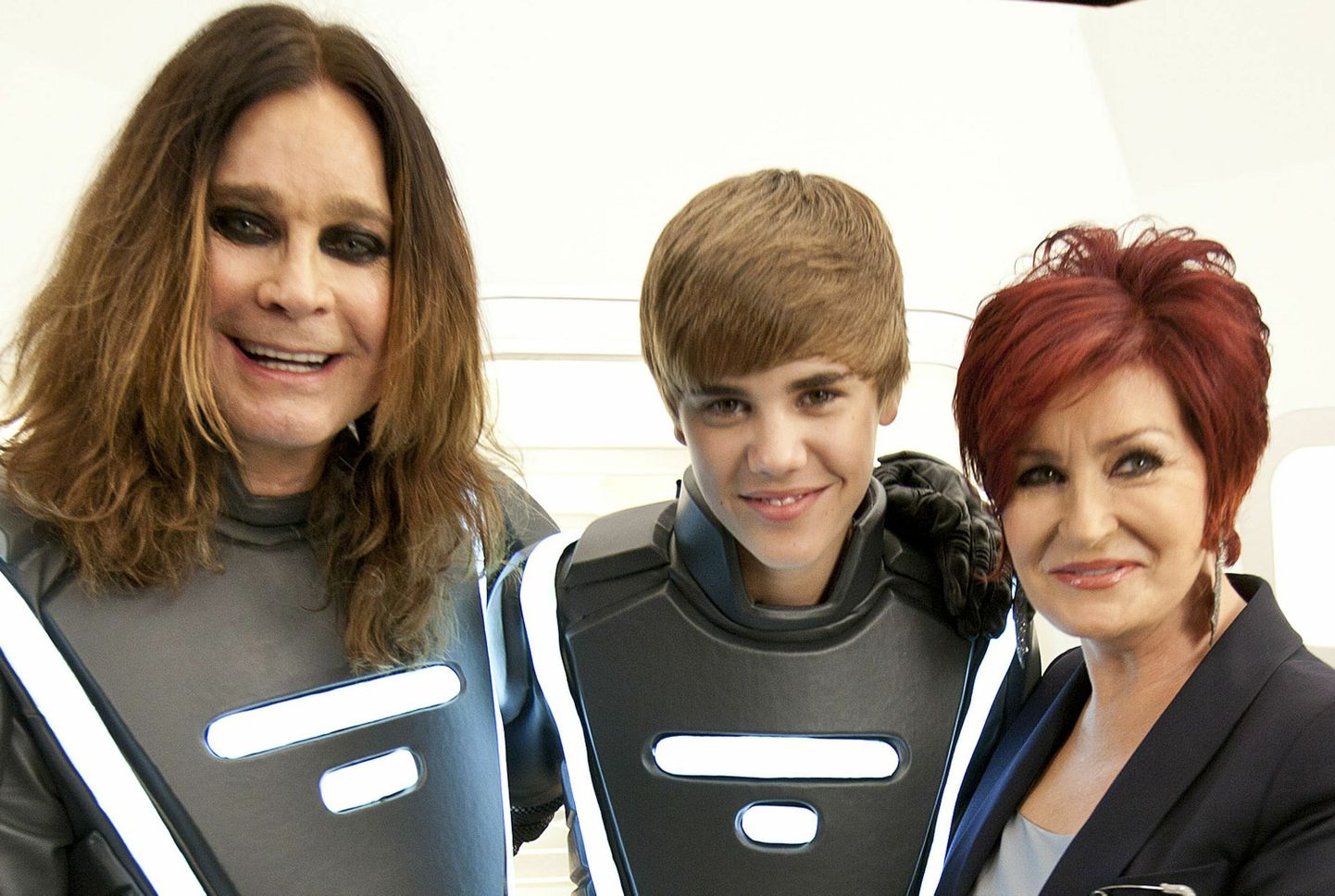 Ozzy Osbourne, Justin Bieber,Sharon Osbourne
