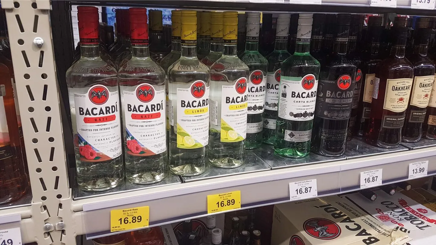 Läti viinapood