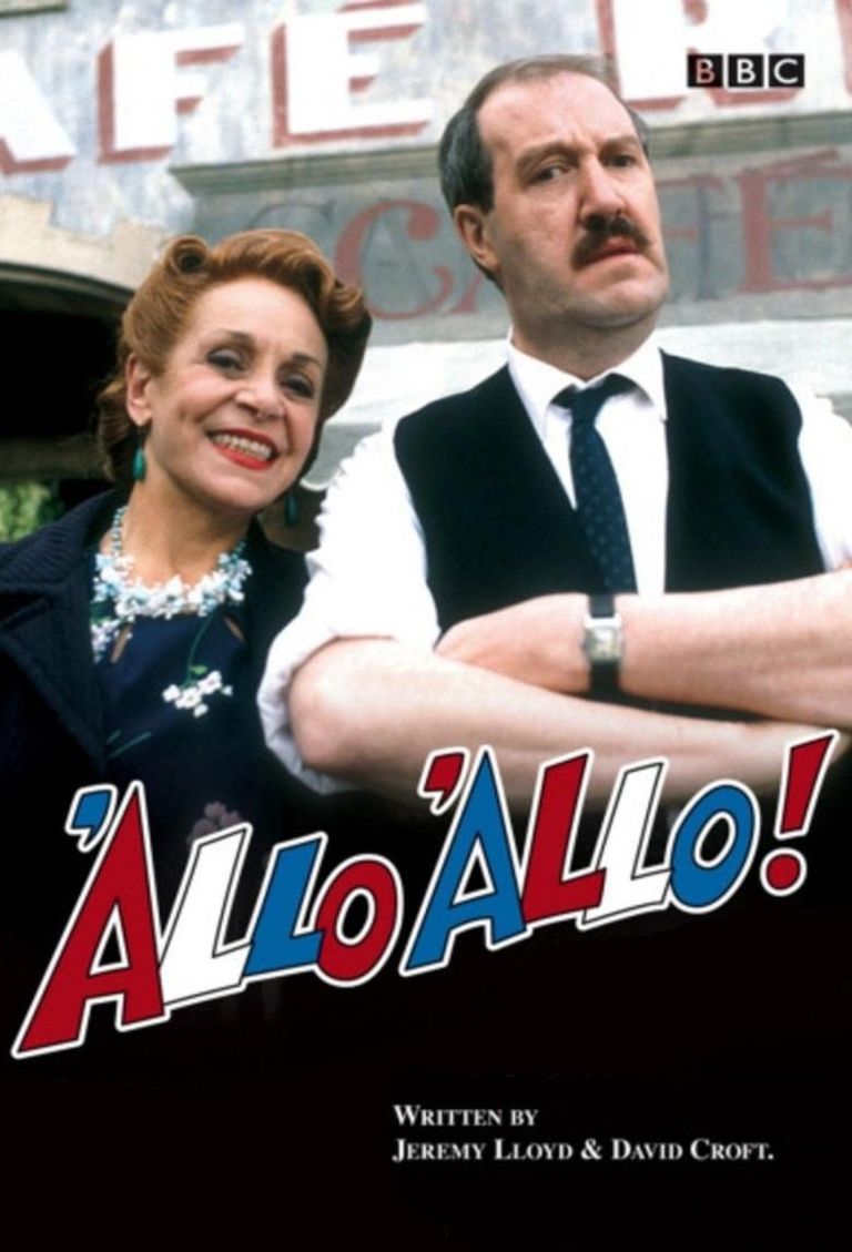 Eestlaste lemmikseriaal «Allo!Allo!» on briti voogedastuskeskkonnas saanud juurde hoiatuse, et sarjas võib kohata riivavat kõnepruuki ja hoiakuid. FOTO: Bbc