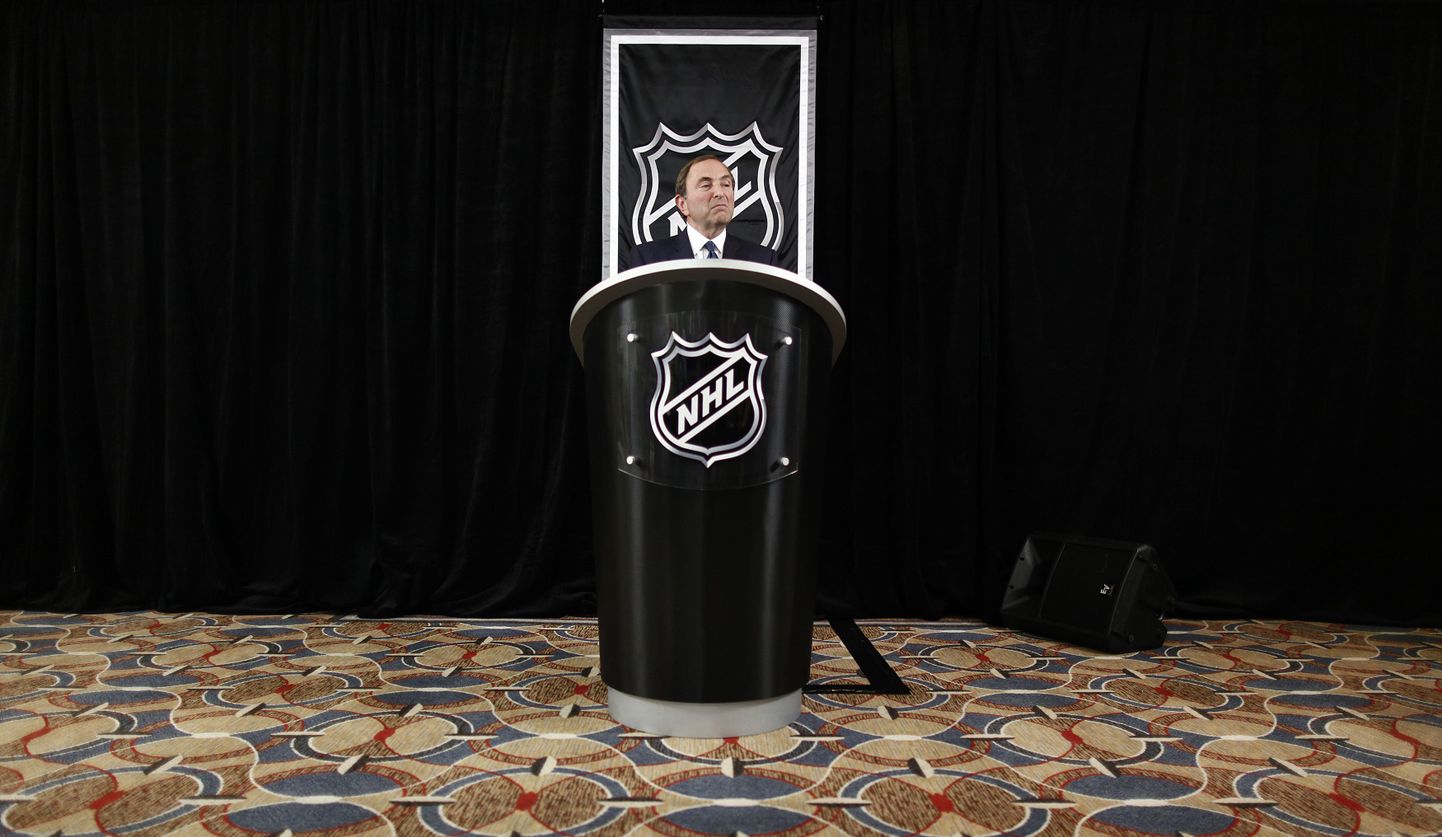 NHLi juht Gary Bettman.