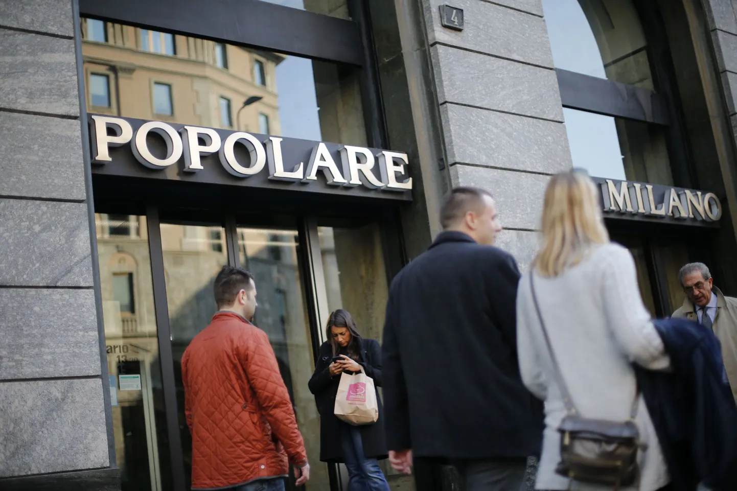 Itaalia panga Banca Popolare di Milano peakontor Milaanos