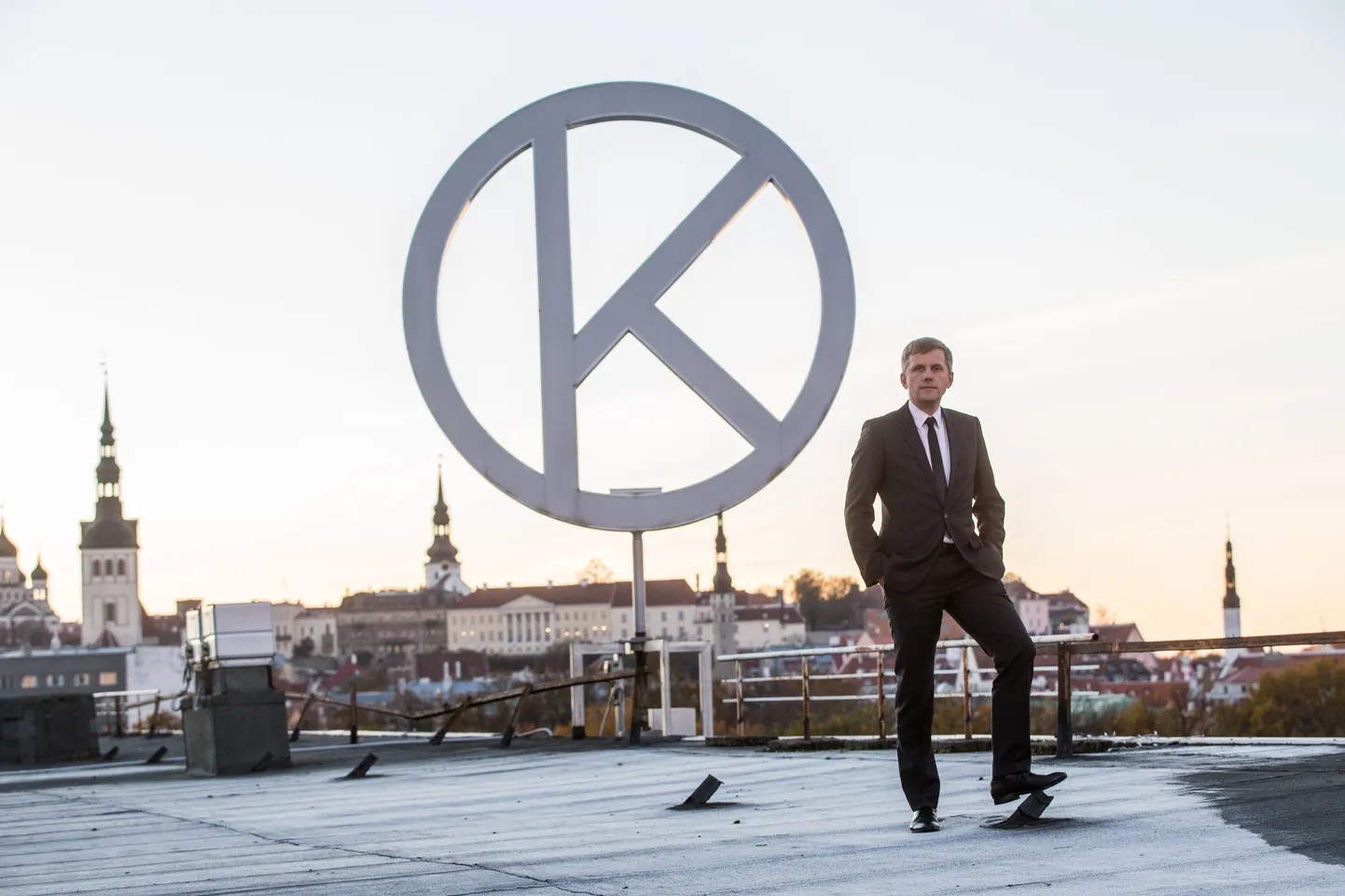 Tallinna Kaubamaja juht Erkki Laugus.