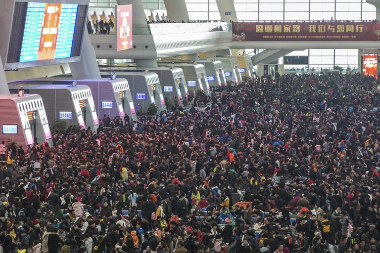 Rahvamass Hangzhou rongijaamas Hiinas