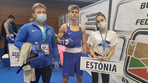 Medalisadu jätkub: Eesti noorpoksijad on jõudnud taaskord EMil poodiumile