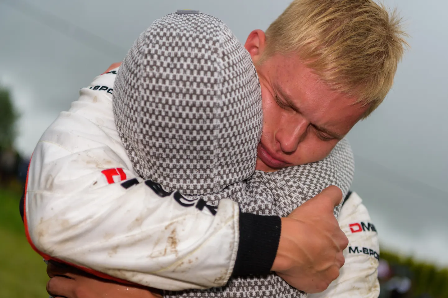 Pettunud Ott Tänak pärast Poola ralli lõppu.