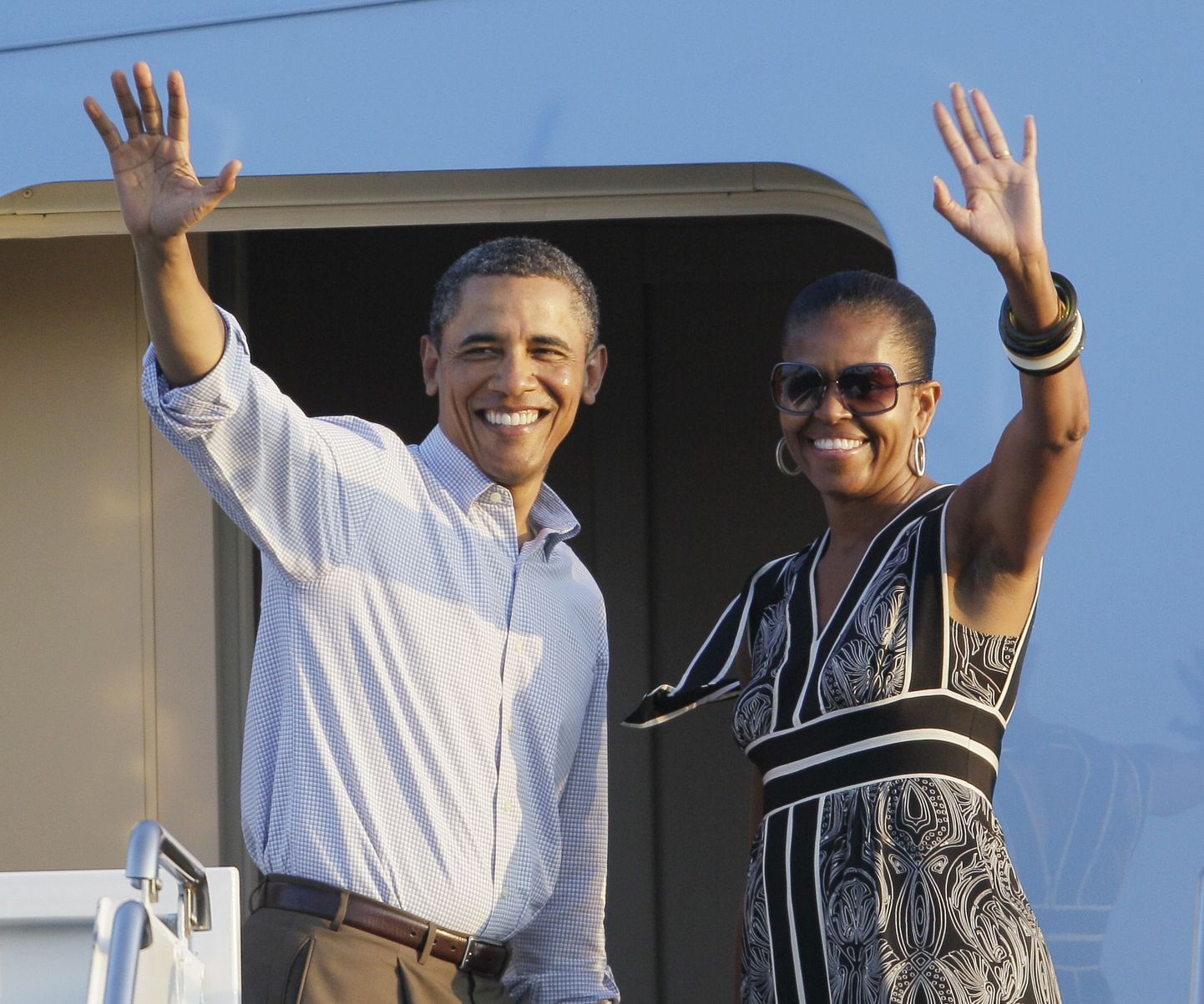 USA president Barack Obama ja esileedi Michelle Obama