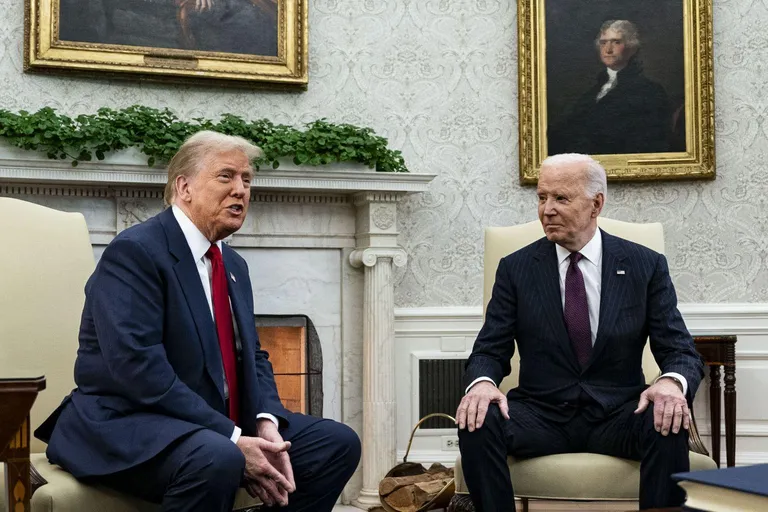 Трамп и Байден.