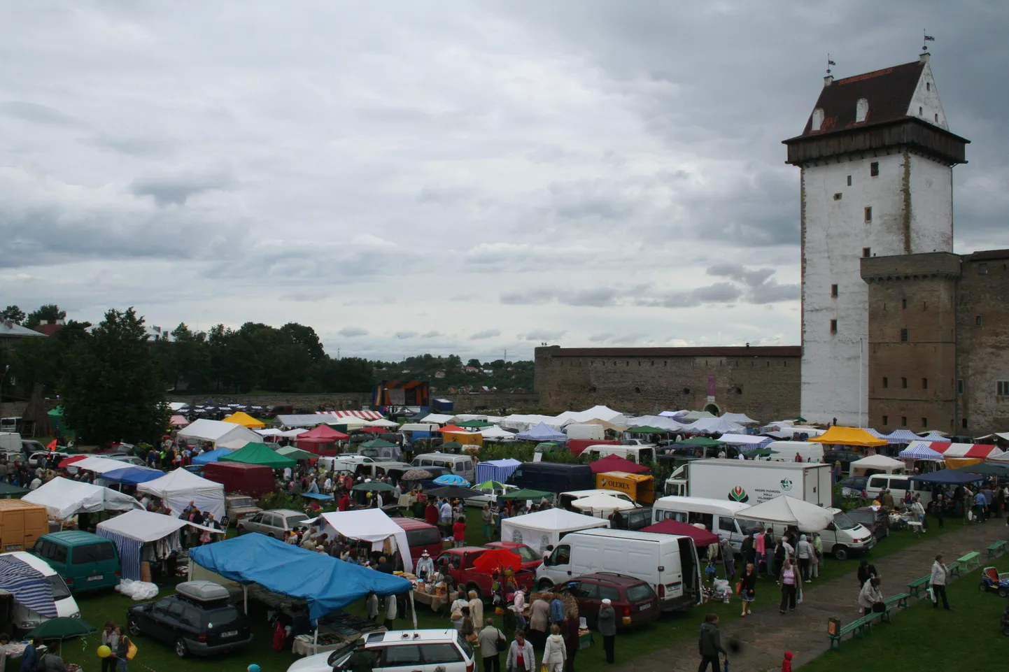 Нарвская летняя ярмарка в 2009 году.