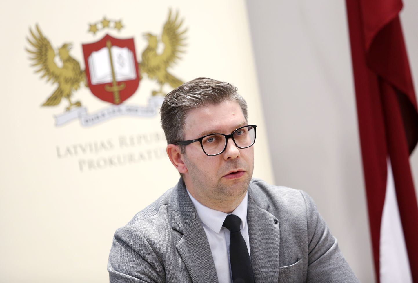 Rīgas tiesas apgabala prokuratūras prokurors Aldis Lasmanis.