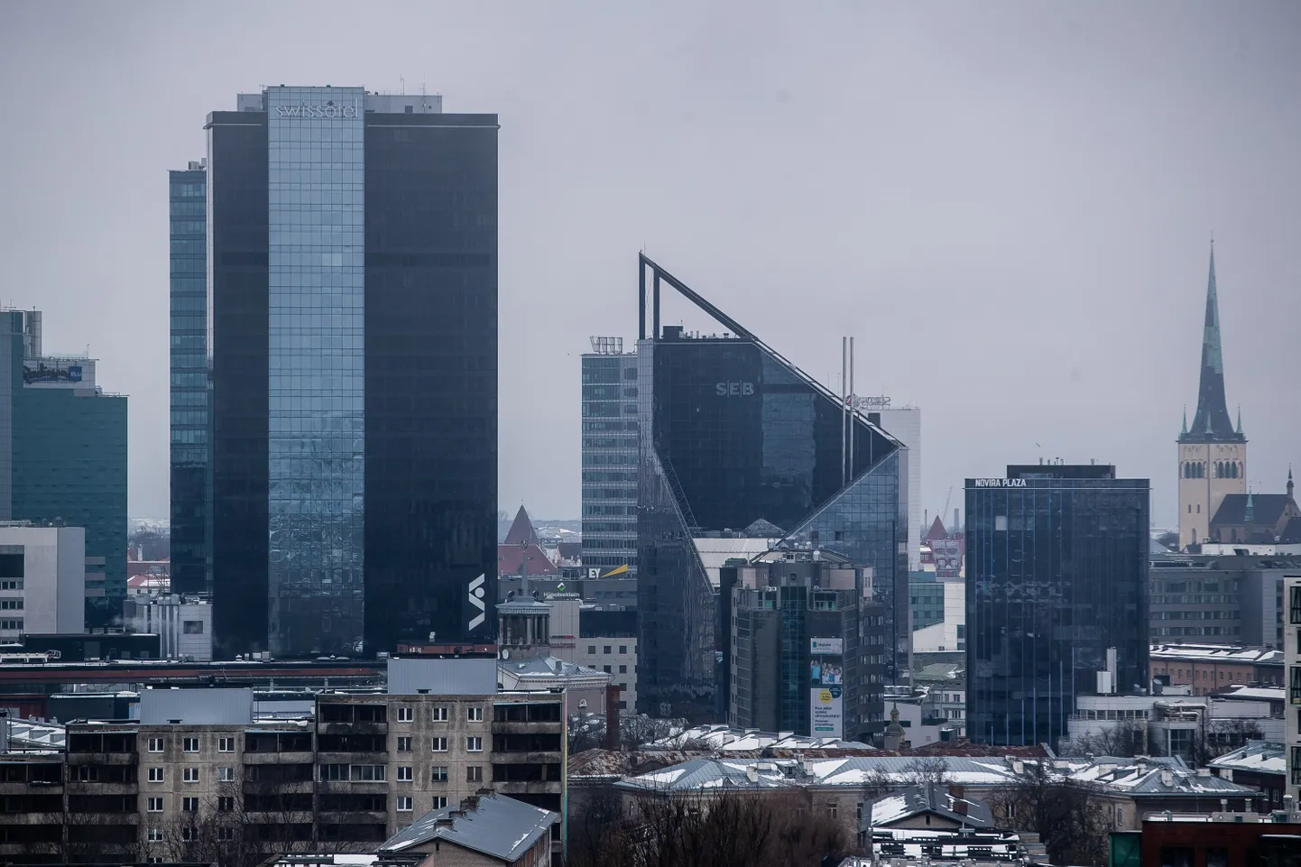 Tallinna kesklinn. Pilt on illustratiivne.