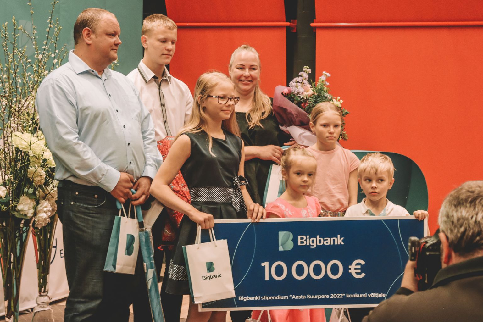Mullu pälvis tunnustuse viie lapsega perekond Kubjas Saaremaalt.