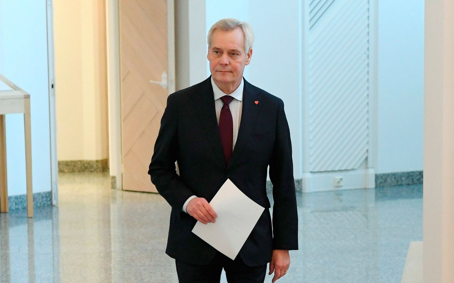 Somijas premjerministrs Anti Rinne