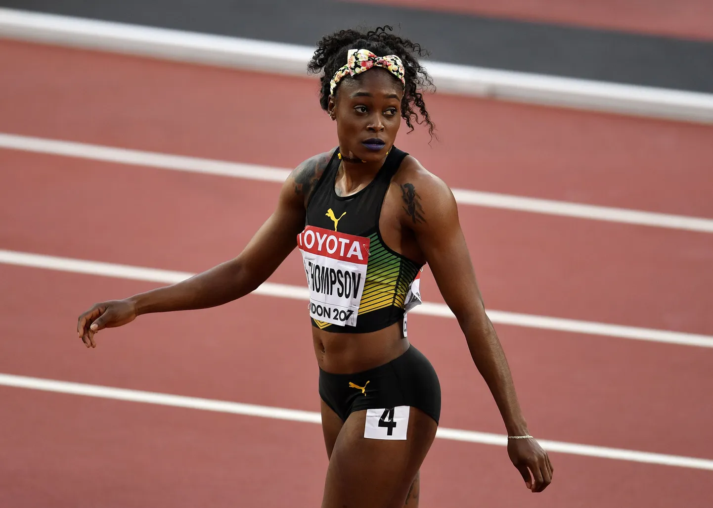 Elaine Thompson Londoni MMil.