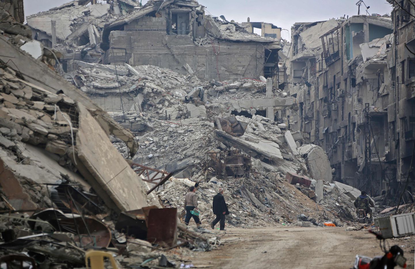 Varemetes Harasta linn Ida-Ghoutas.