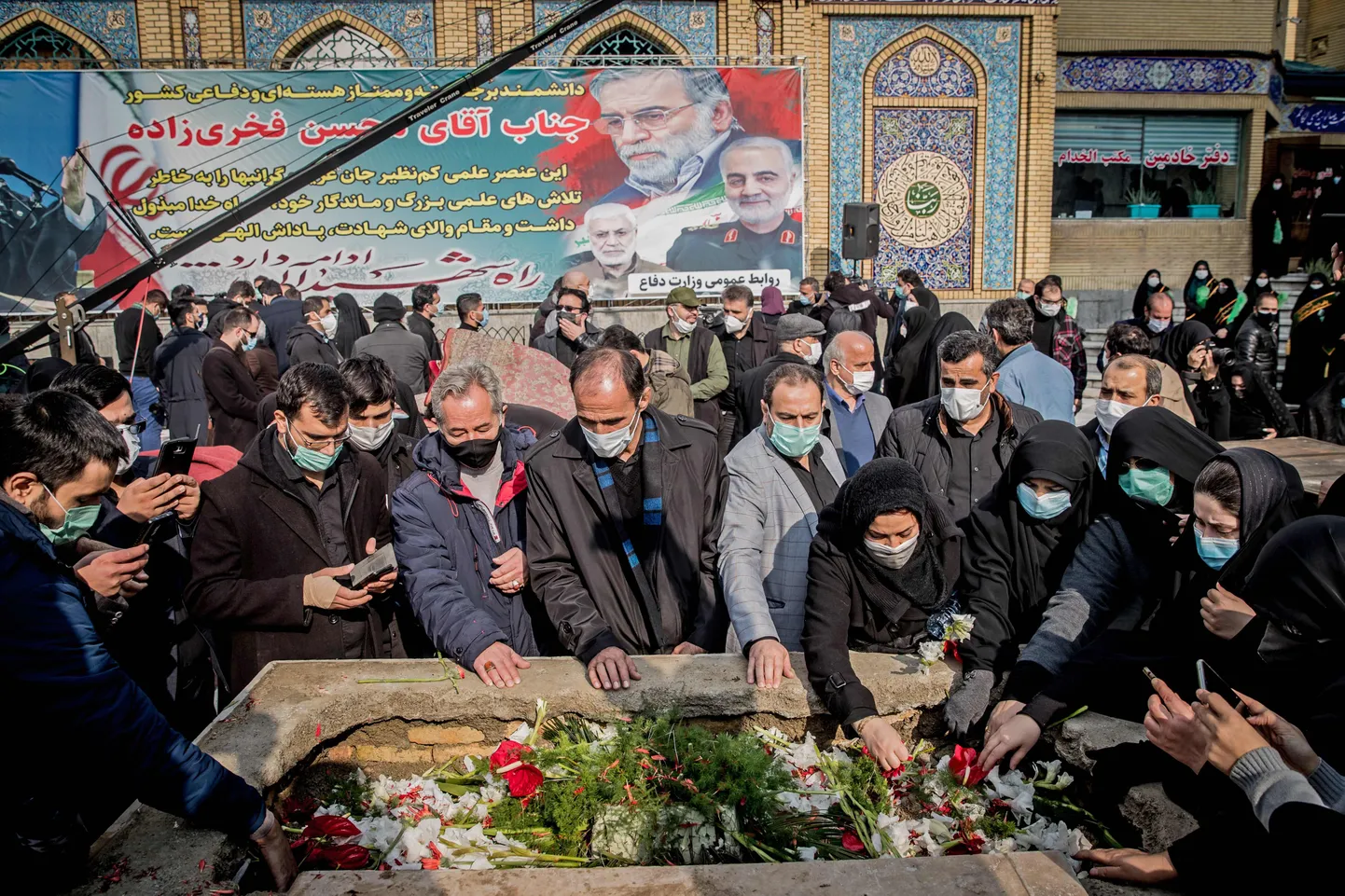 Mohsen Fakhrizadehi matustel.