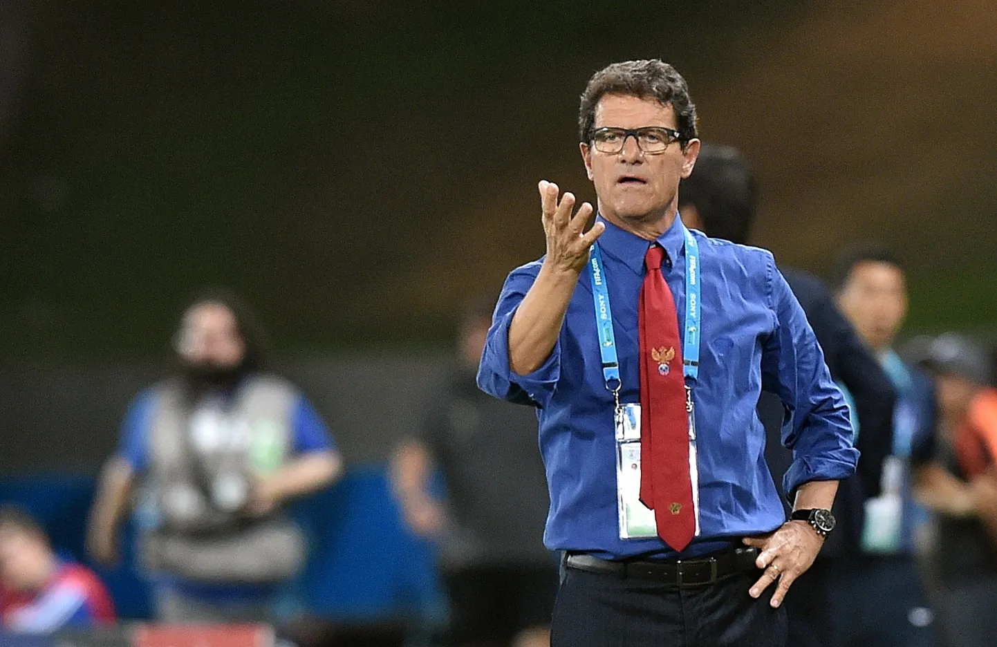 Venemaa koondise peatreener Fabio Capello.