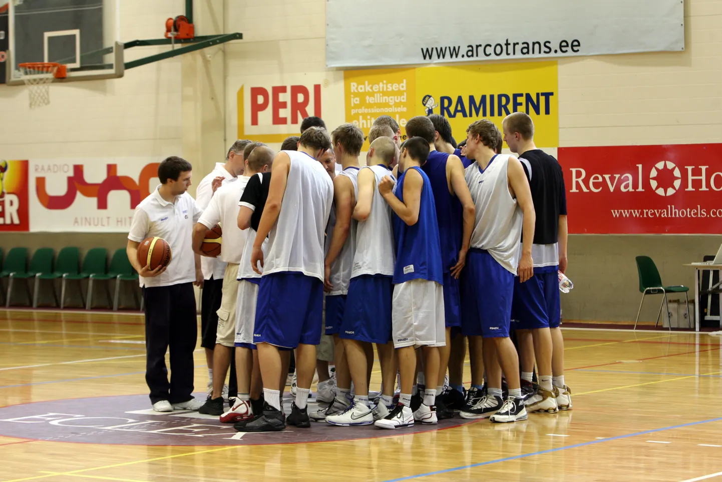 Eesti korvpalli B-koondis.