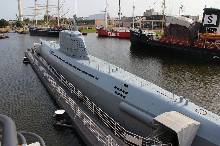 Saksa allveelaev Wilhelm Bauer, varem U-2540, asub Saksamaa Bremenhaveni meremuuseumis