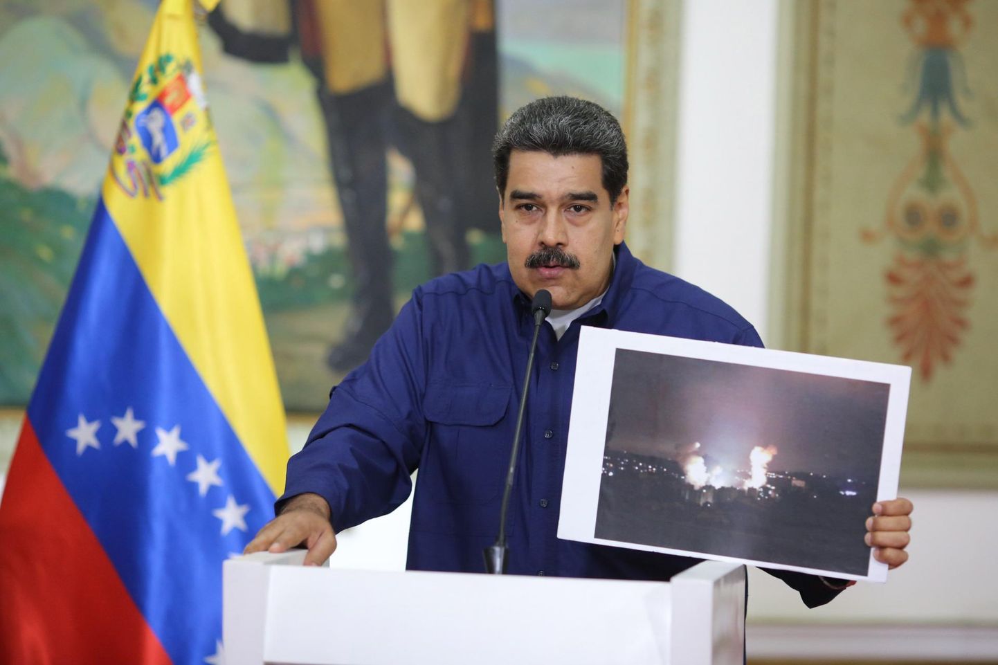 President Nicolás Maduro.