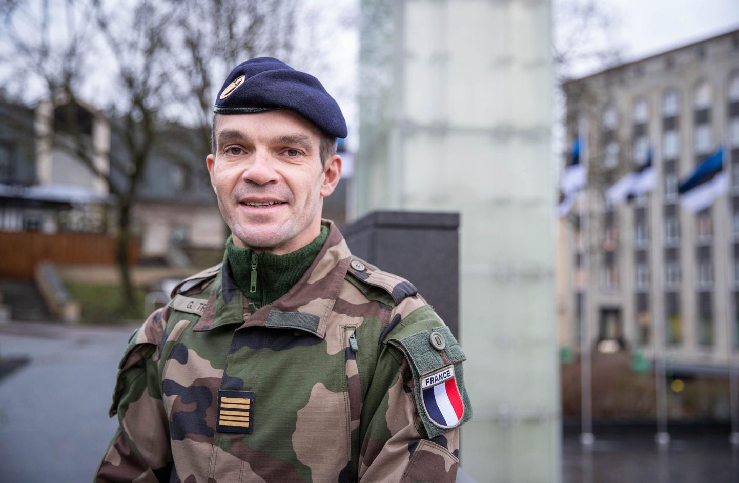 Kolonel Guillaume Trohel juhtis Eestis Prantsusmaa merejalaväelasi.