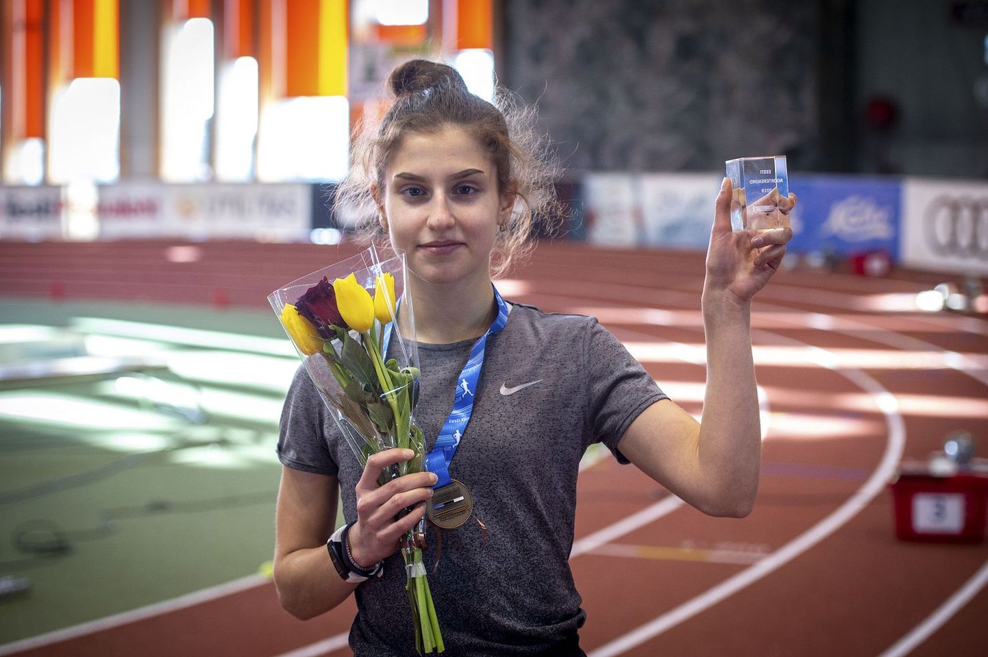 Екатерина Миротворцева недавно установила рекорд Эстонии для взрослых в ходьбе на 3000 метров, а также новый рекорд в ходьбе на 5000 метров.