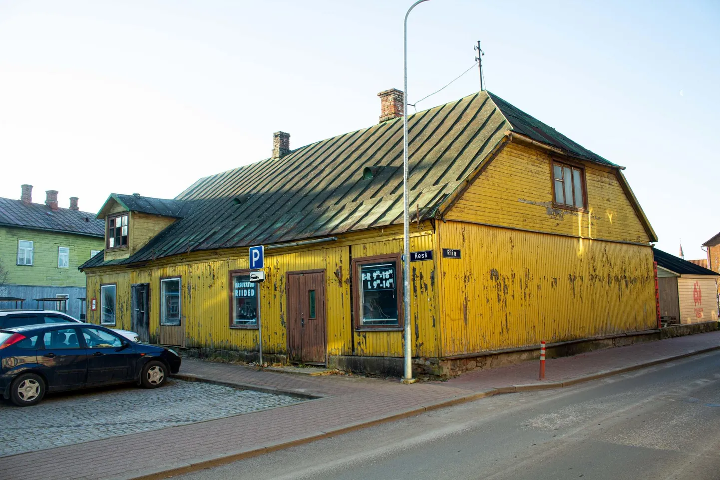 Kesk 19 asuv maja on Valga vanim säilinud puithoone.