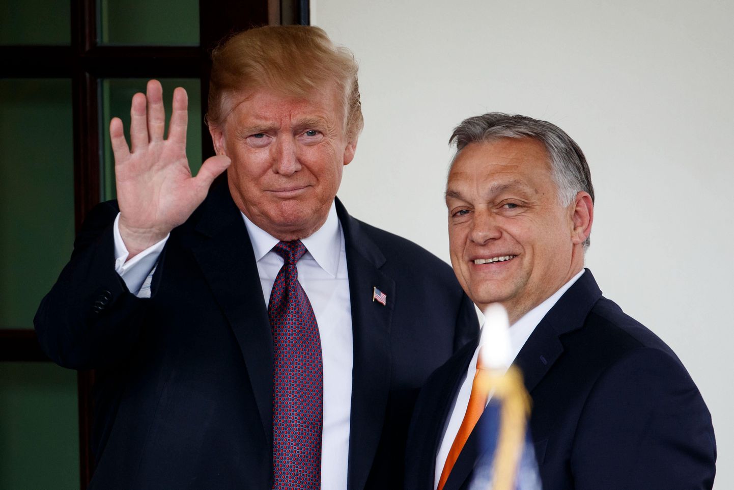 USA president Donald Trump ja Ungari peaminister Viktor Orbán Washingtonis 13. mai 2019.