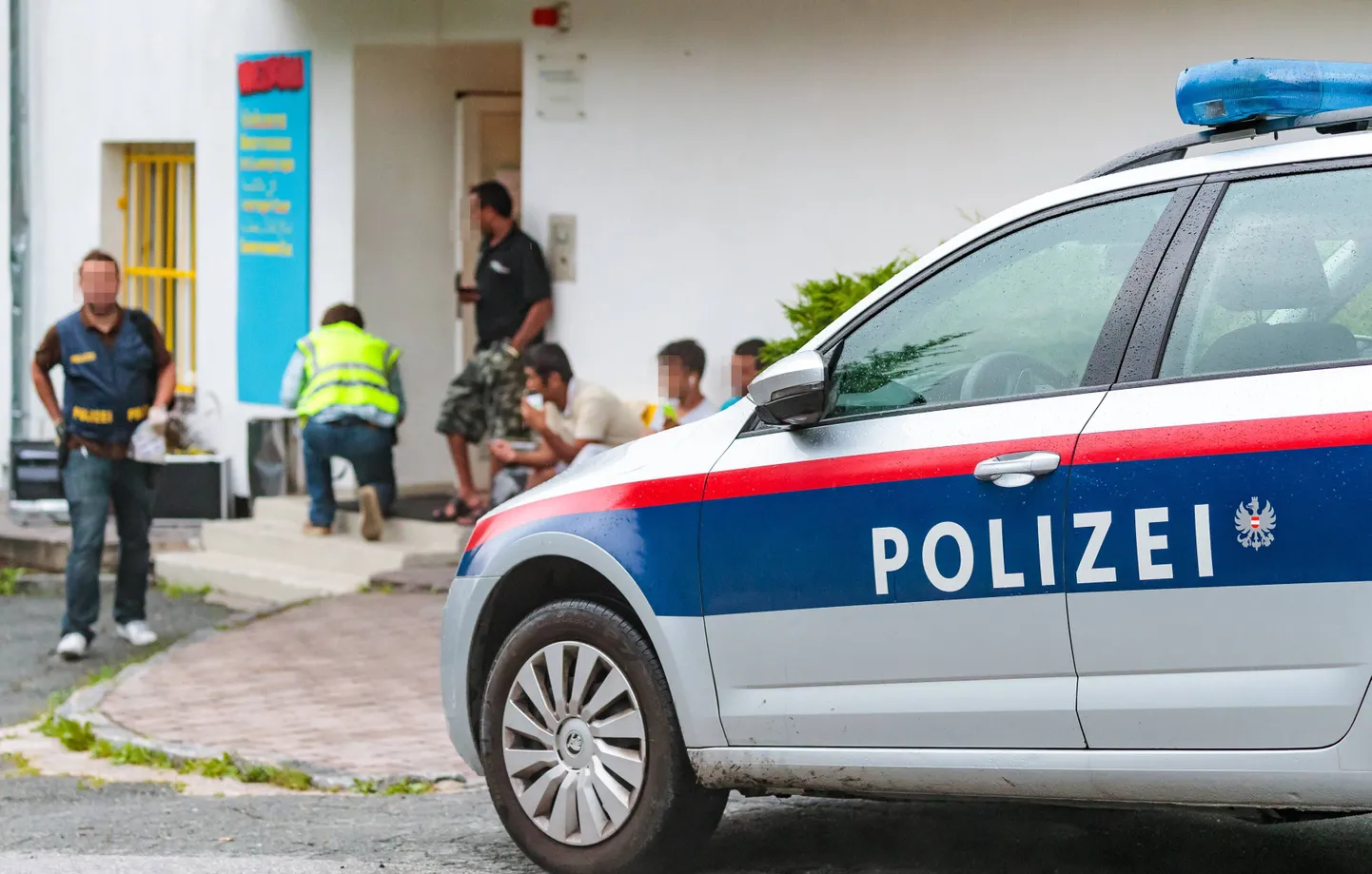 Politseiauto Saksamaal.